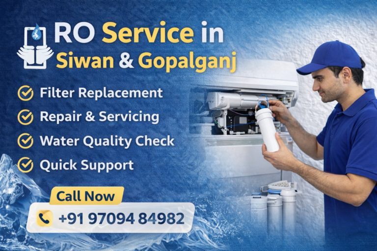 RO Service in Siwan & Gopalganj